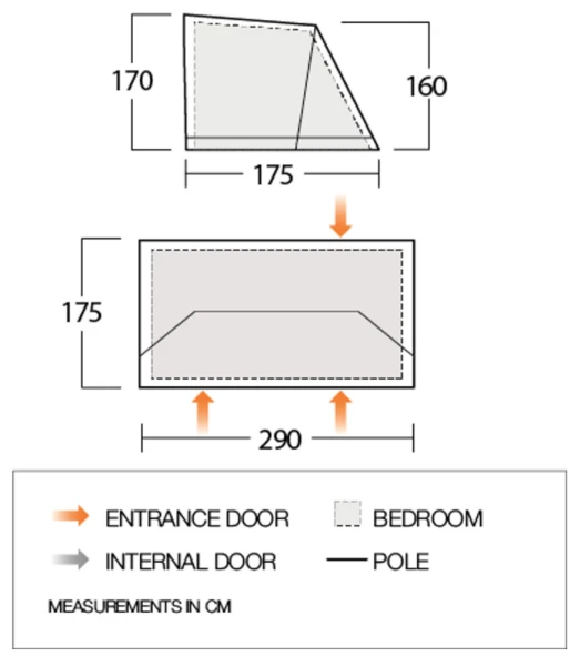 Vango Anantara 450/650XL Large Studio - TA010 - Image 2