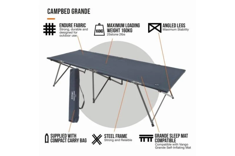 Vango Camp Bed - Grande - Image 3