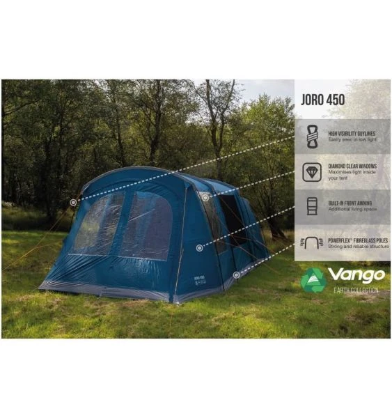 Vango Joro 450 (Poled) Tent 2022 - Image 4