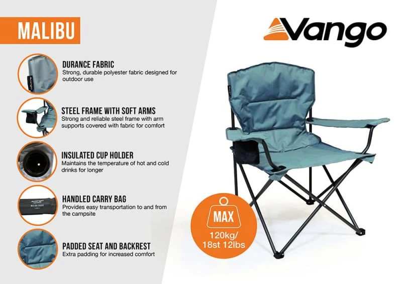 Vango Malibu Chair - Mineral Green - Image 2