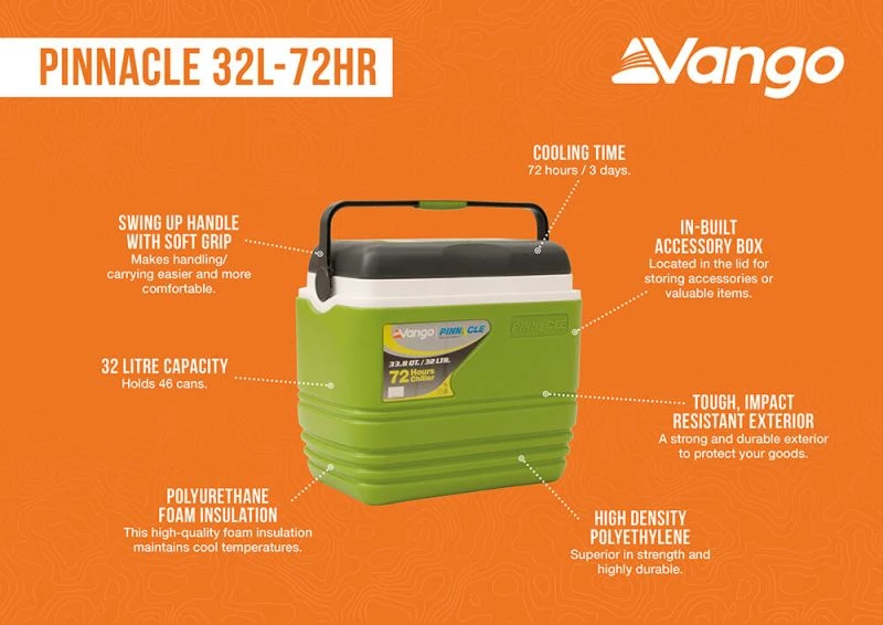 Vango Pinnacle 32L Cool Box - Image 2