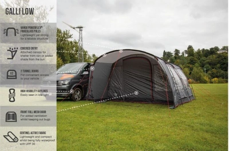 Vango Galli Low (Poled) Awning 2023 - Image 3