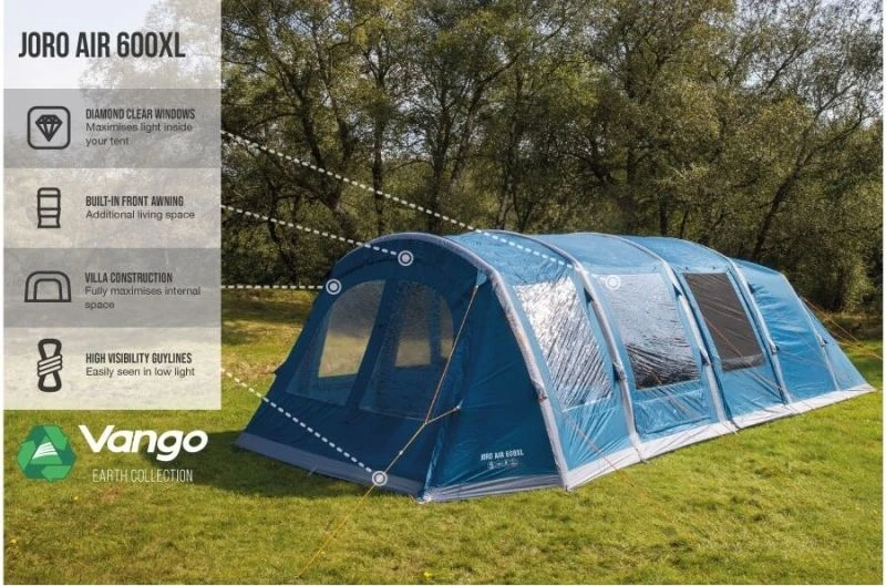 Vango Joro Air 600XL Airbeam Tent 2022 - Image 4