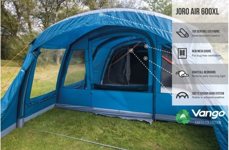 Vango Joro Air 600XL Airbeam Tent 2022 - Image 5