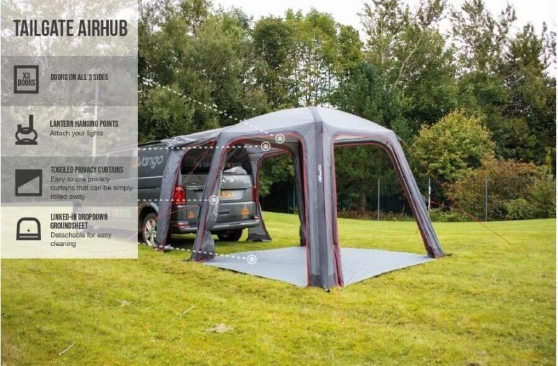 Vango Tailgate AirHub Low Inflatable Awning 2023 - Image 6